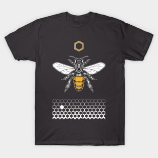 bee and honeycomb T-Shirt